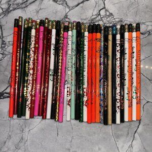 Vintage 1990s Moonbeam Pencil Lot 31 Holiday Halloween Valentines Etc New Unused